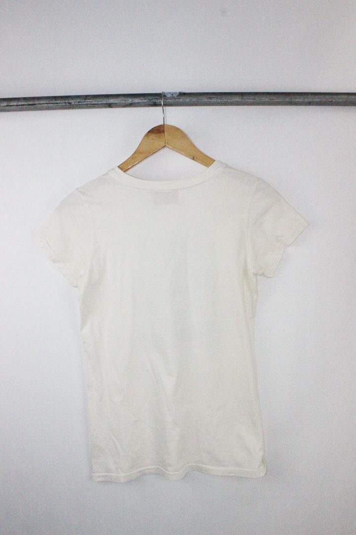 SS TEE, JUICY COUTURE, WHITE, S