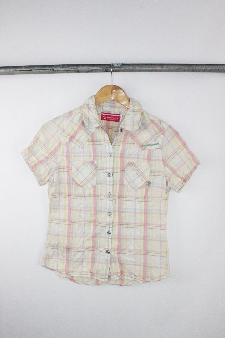 SS SHIRT, T&C SURF, PINK, M