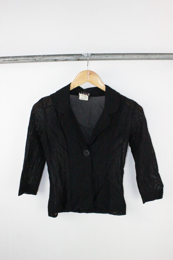 BLOUSE, MORGAN DE TOI, BLACK, S