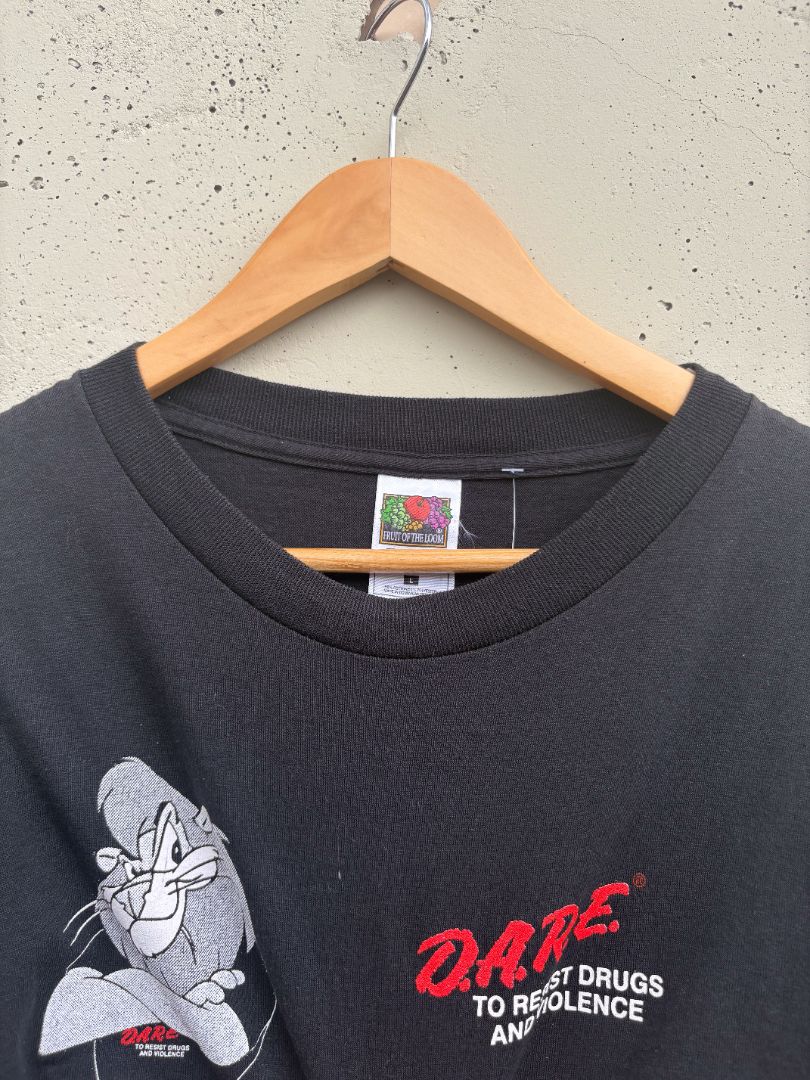 VINTAGE, TEE, D.A.R.E, L