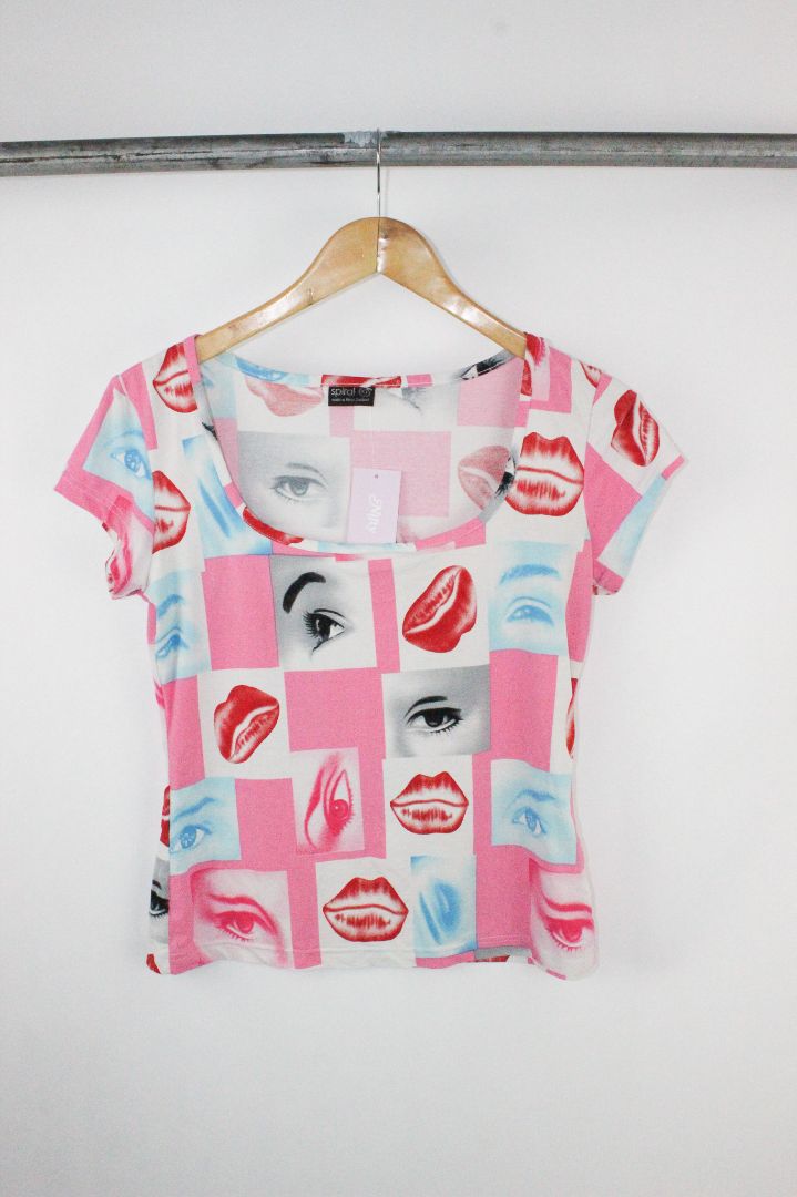 Y2K, BLOUSE, SPIRAL, 10