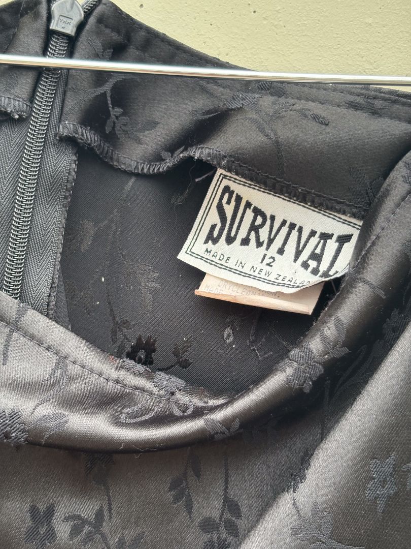 VINTAGE, MINI SKIRT, SPIRAL, S