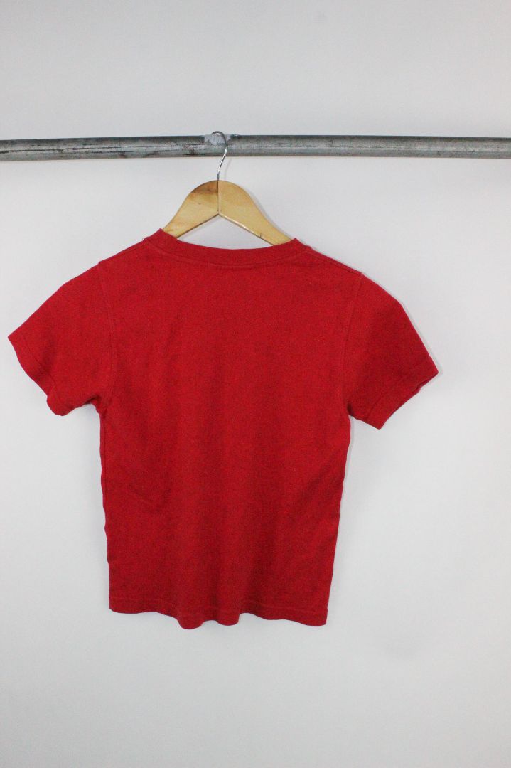 SS TEE, FERRARI, RED, 8