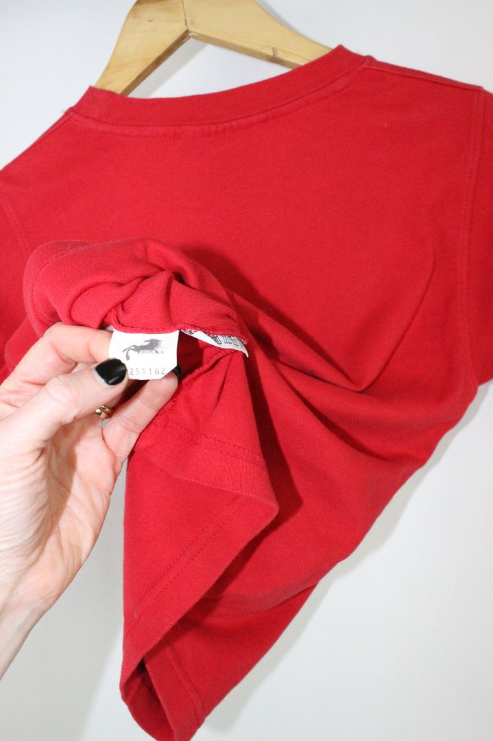 SS TEE, FERRARI, RED, 8