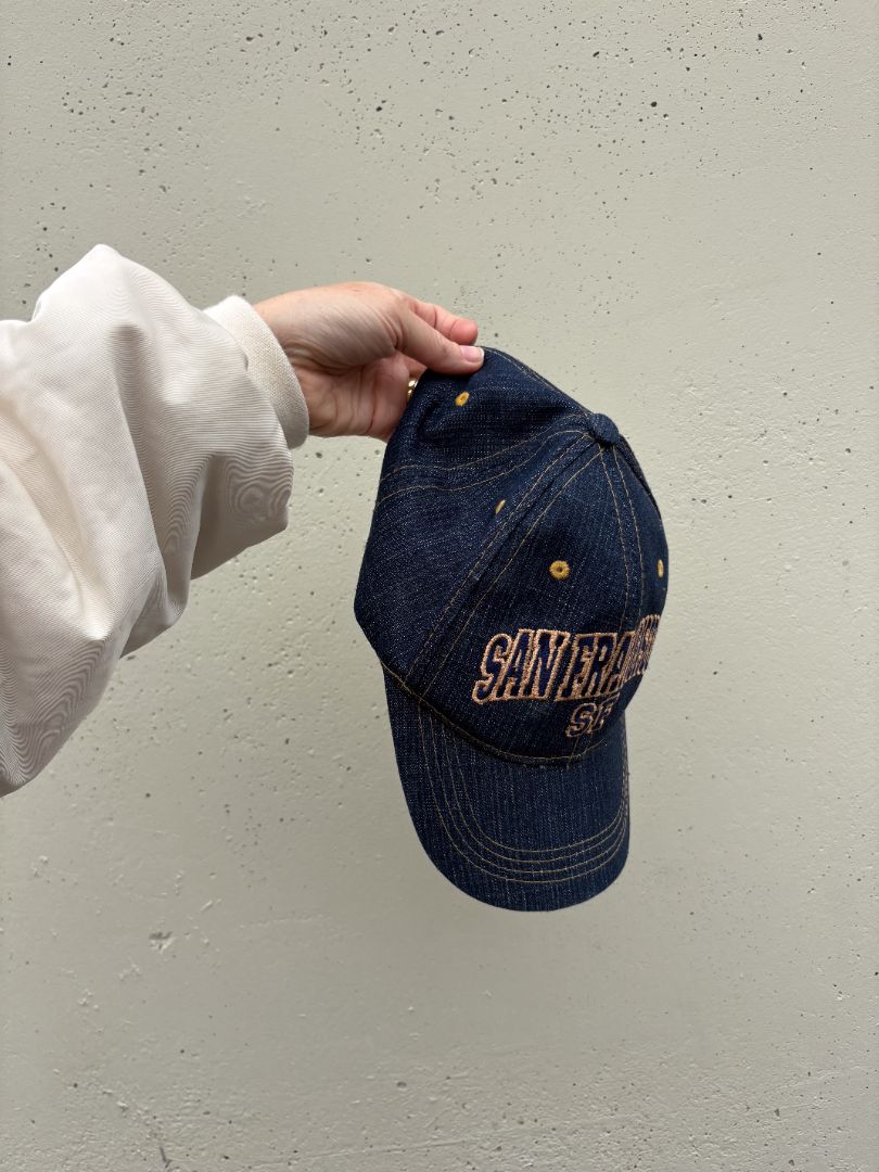 CAP, LANZA, BLUE DENIM