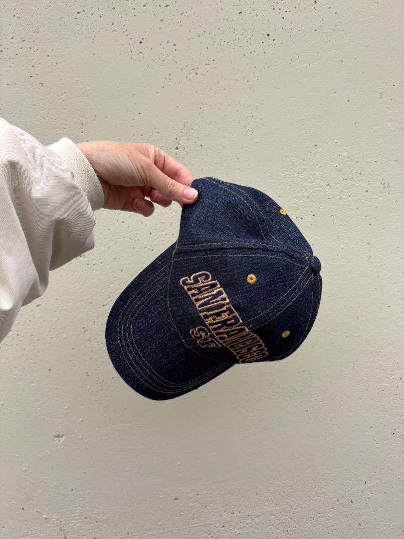 CAP, LANZA, BLUE DENIM