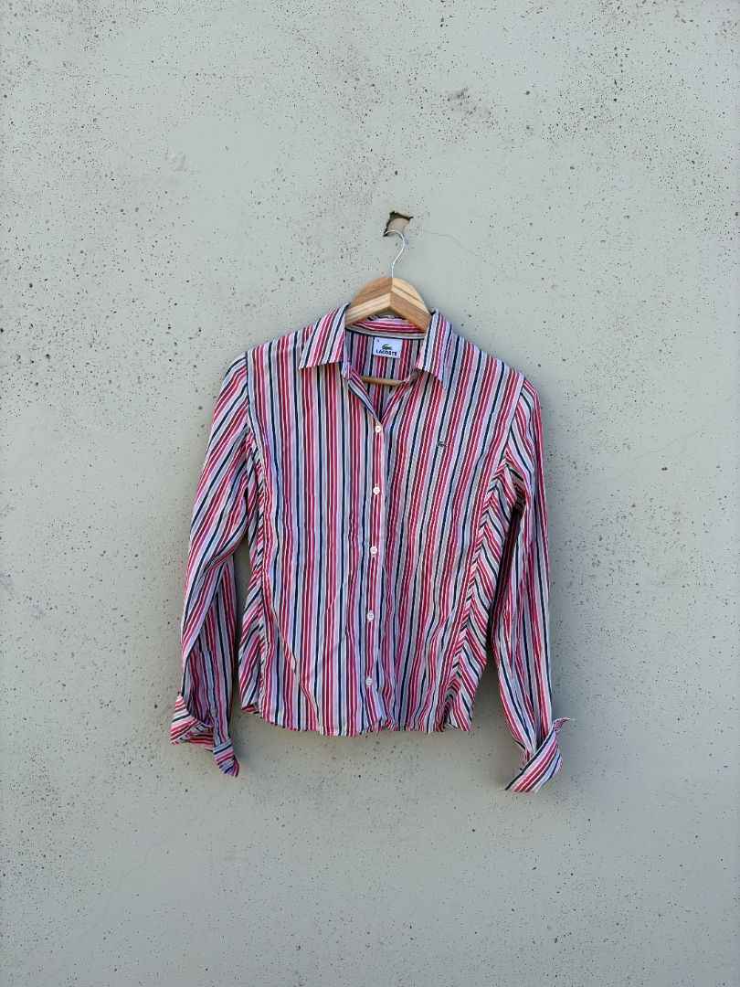 Y2K, LS SHIRT, LACOSTE, S