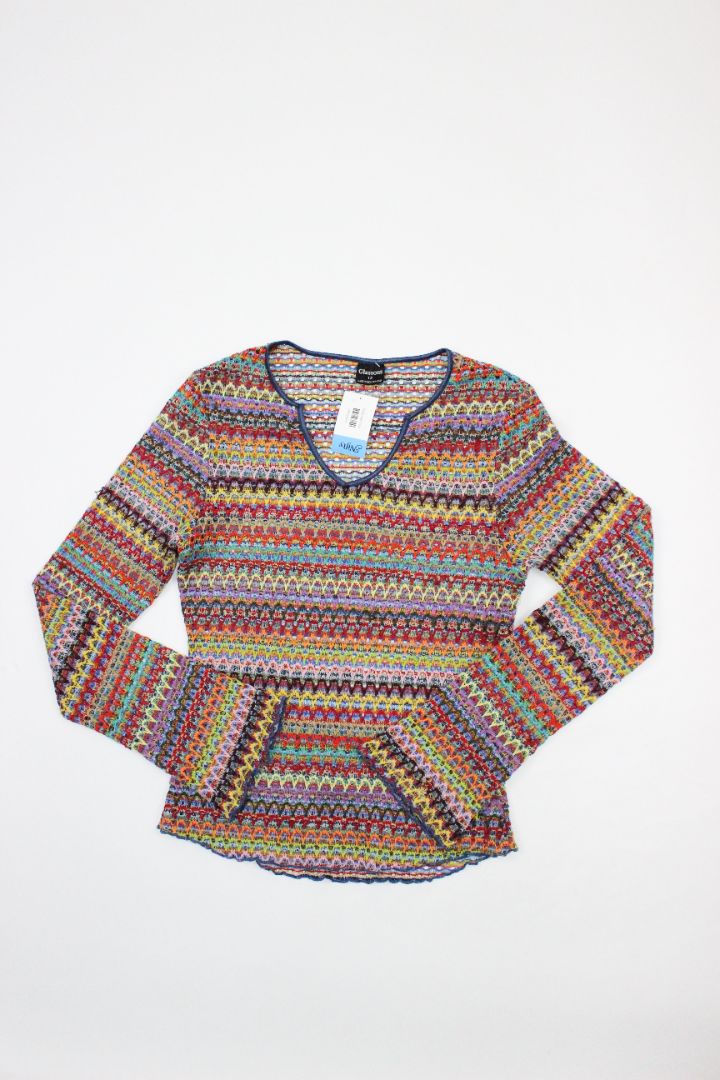 BLOUSE, GLASSONS, MULTI, 12