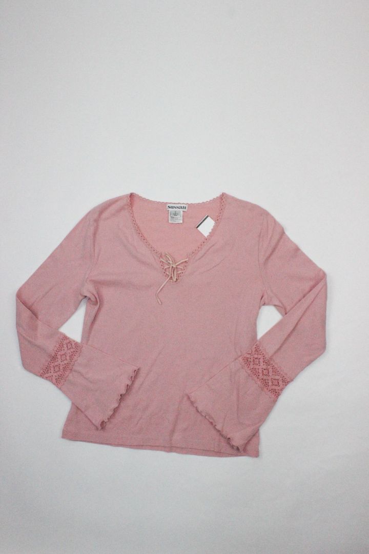 Y2K, BLOUSE, SUSSAN, L