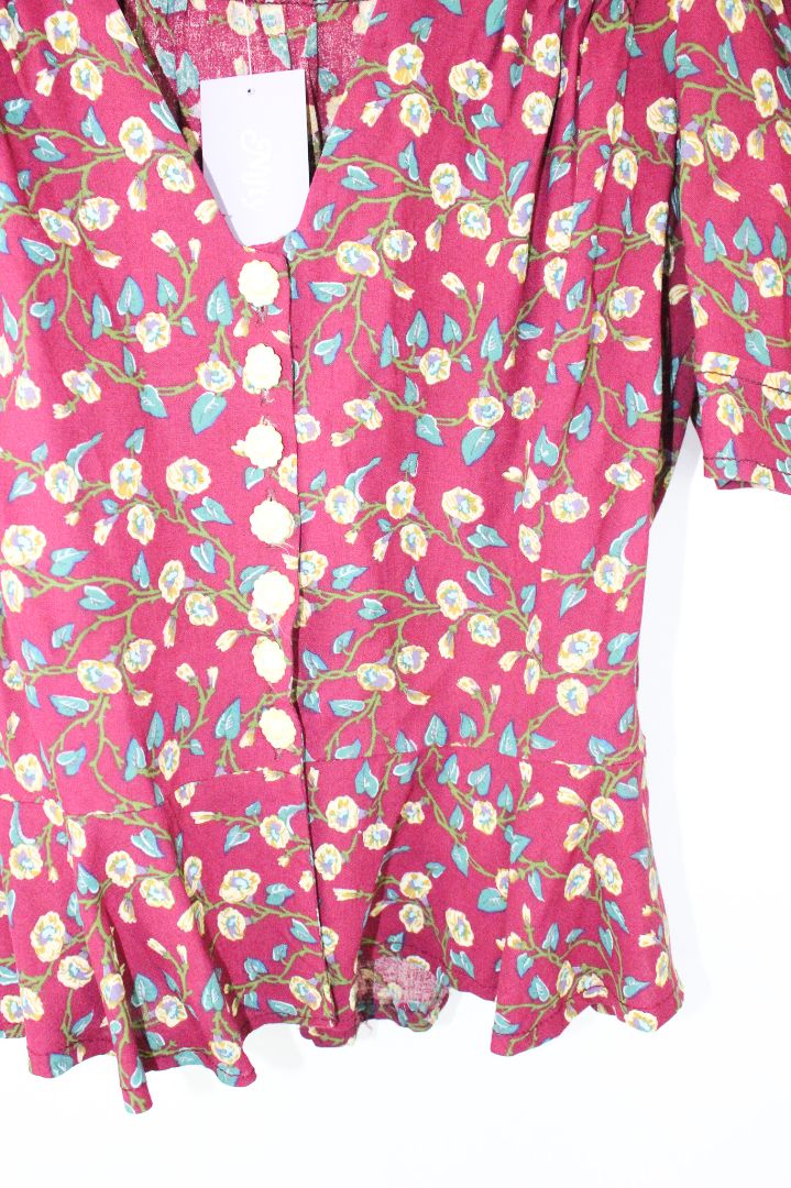 VINTAGE, BLOUSE, SOCIETY, S