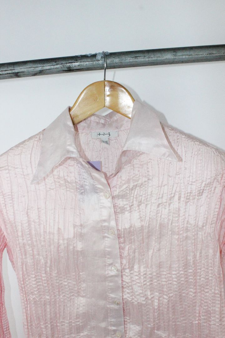 VINTAGE, BLOUSE, UN DEUX TROIS, M