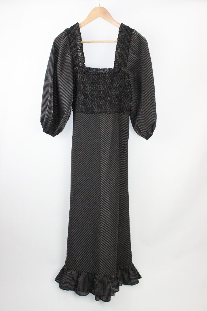 MAXI DRESS, GANNI, 10