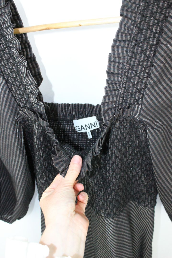 MAXI DRESS, GANNI, 10