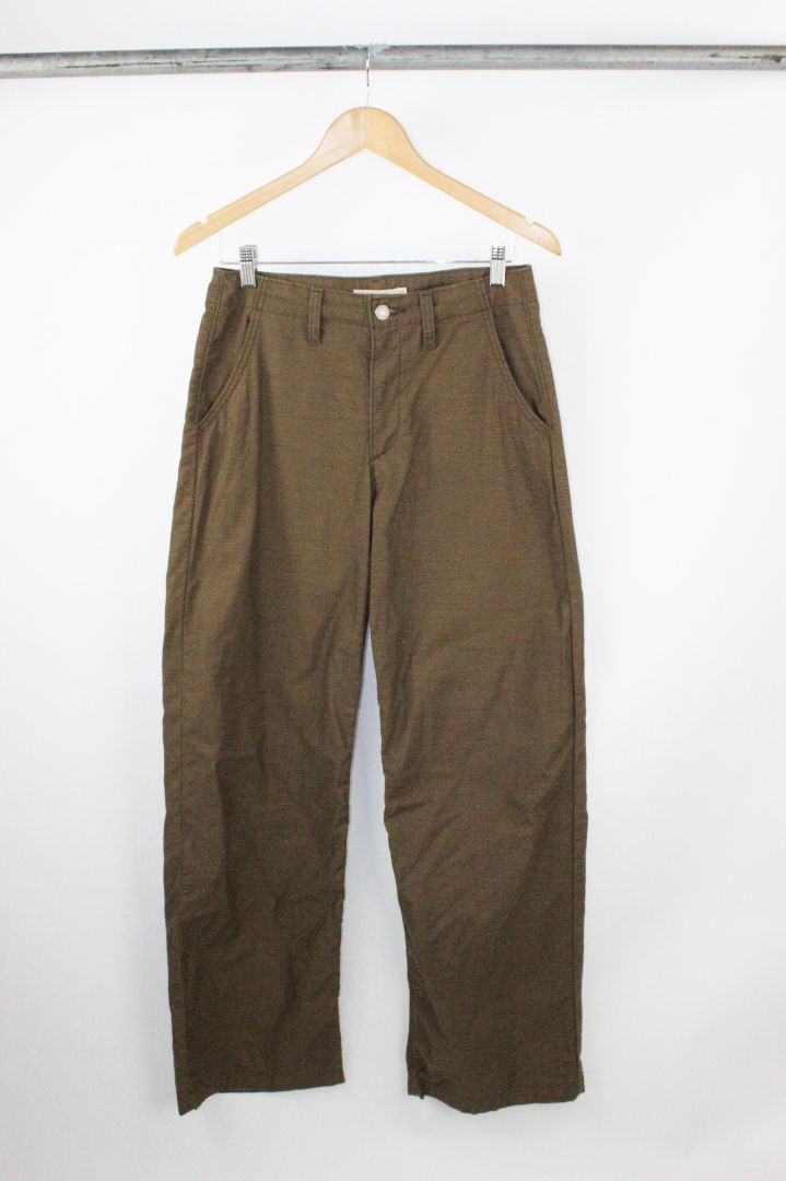 PANTS, LEVI'S, BROWN, 27