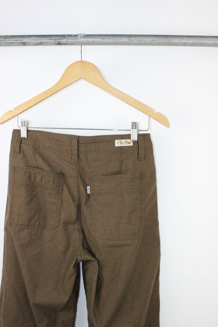 PANTS, LEVI'S, BROWN, 27