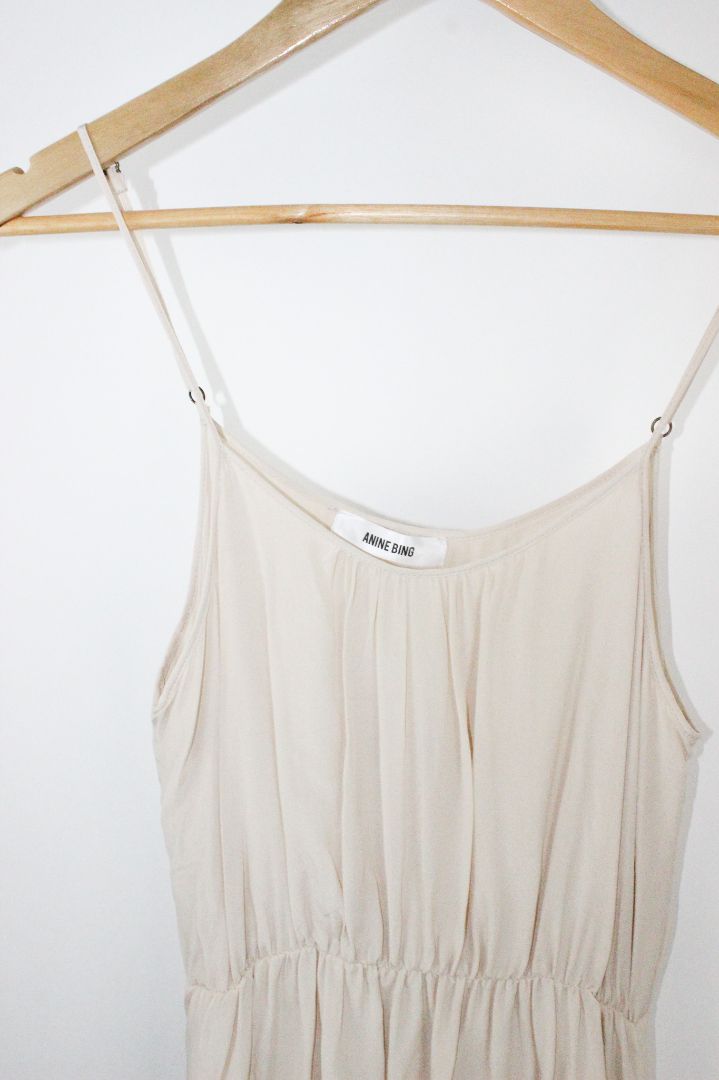MAXI DRESS, ANINE BING, CREAM, XS