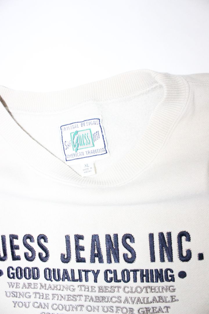 VINTAGE, JUMPER, GUESS, XL