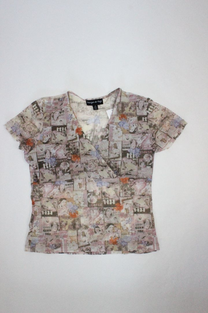 VINTAGE, BLOUSE, M