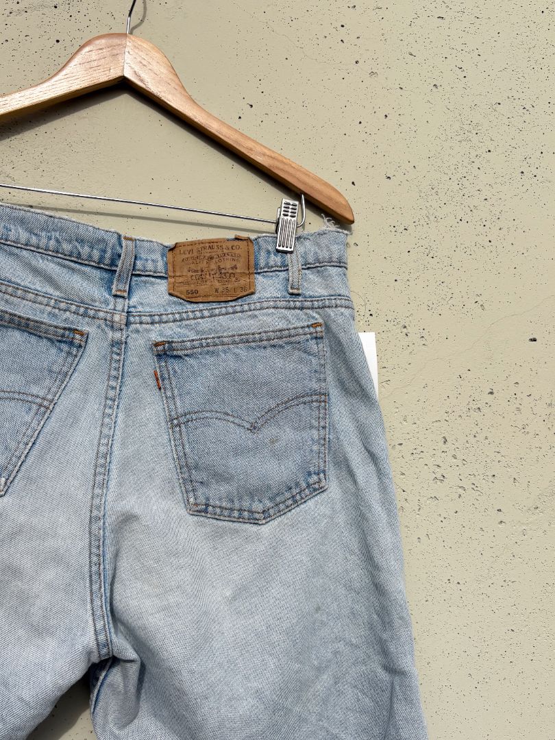 VINTAGE, JORTS, LEVIS, 36