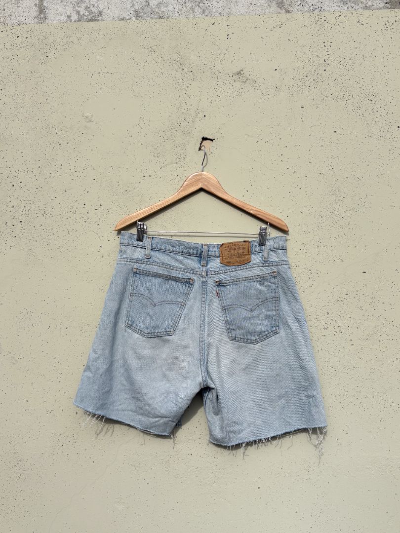 VINTAGE, JORTS, LEVIS, 36