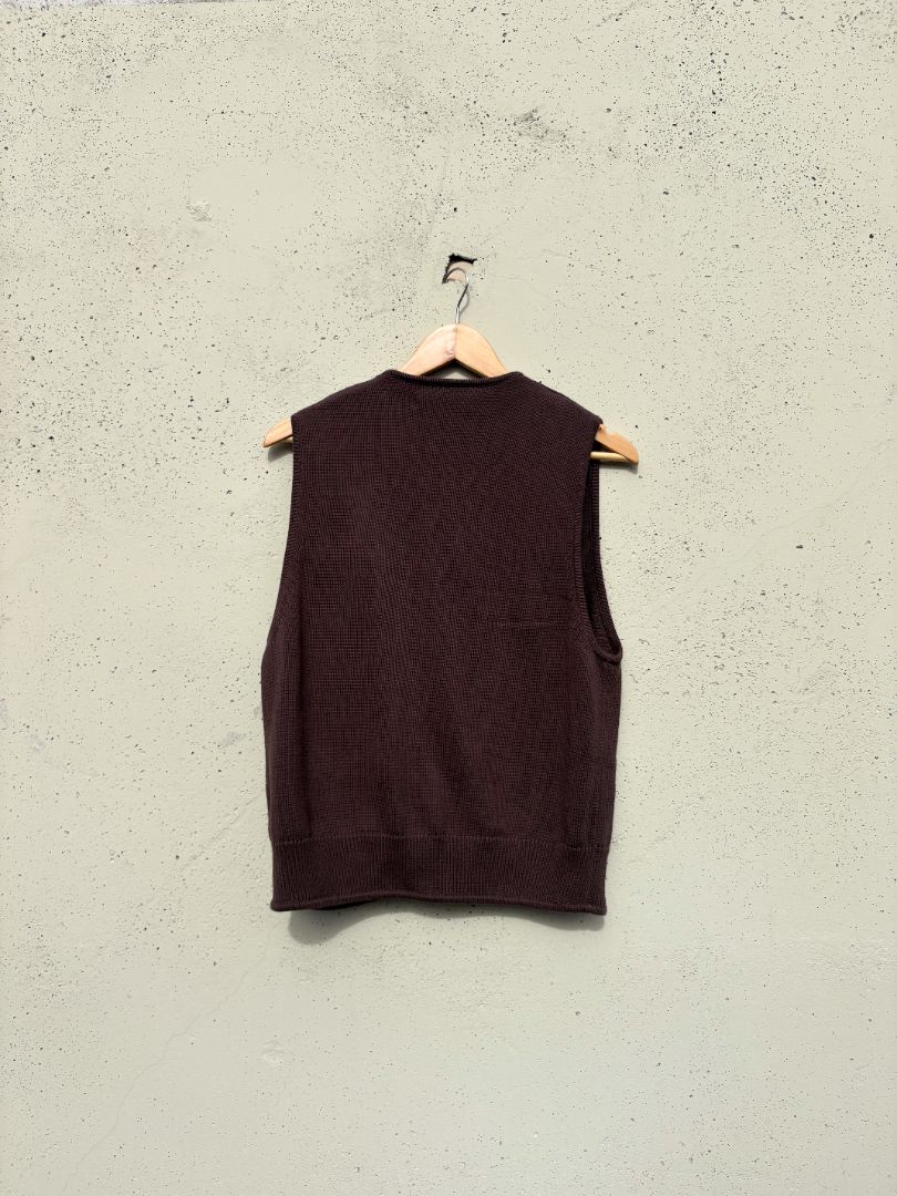 VEST, KLOKE, BROWN, XXS