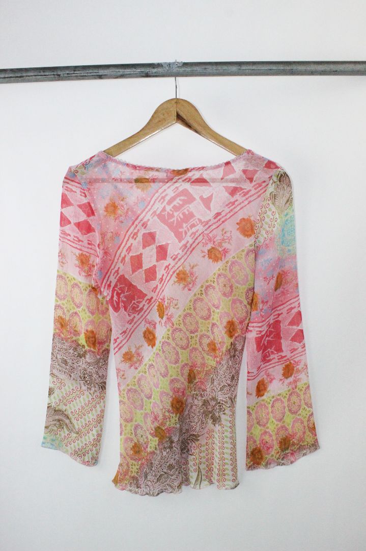 Y2K, BLOUSE, SPIRAL, 10