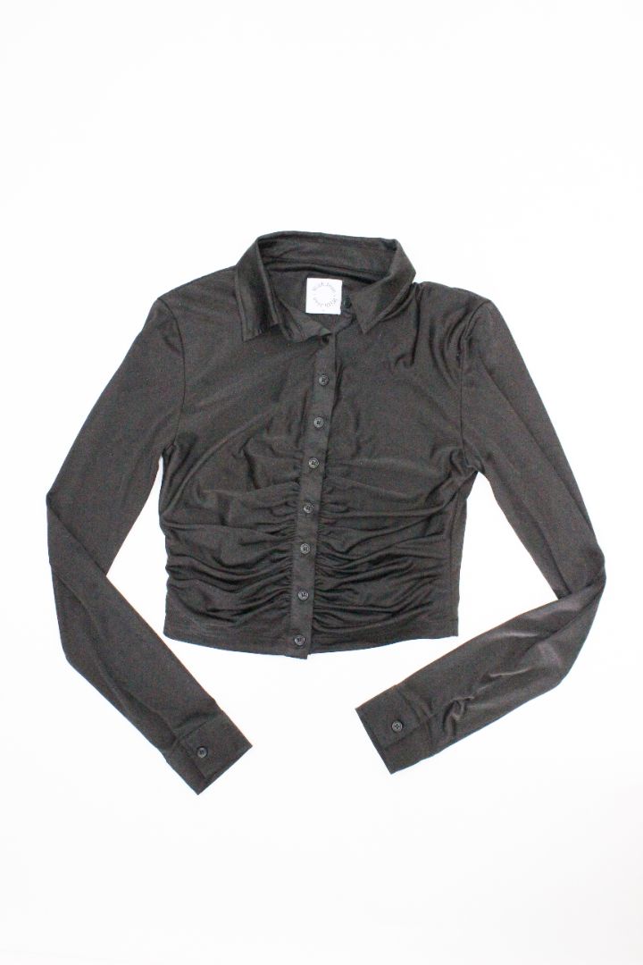 BLOUSE, WITH JEAN, S