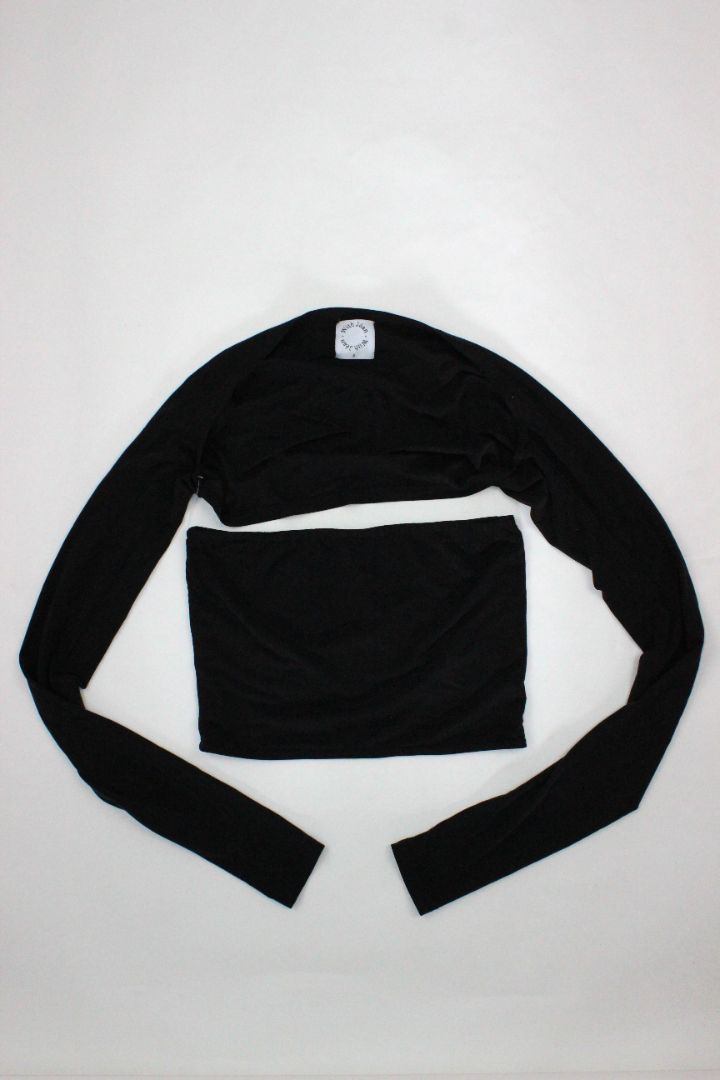 BLOUSE, WITH JEAN, S