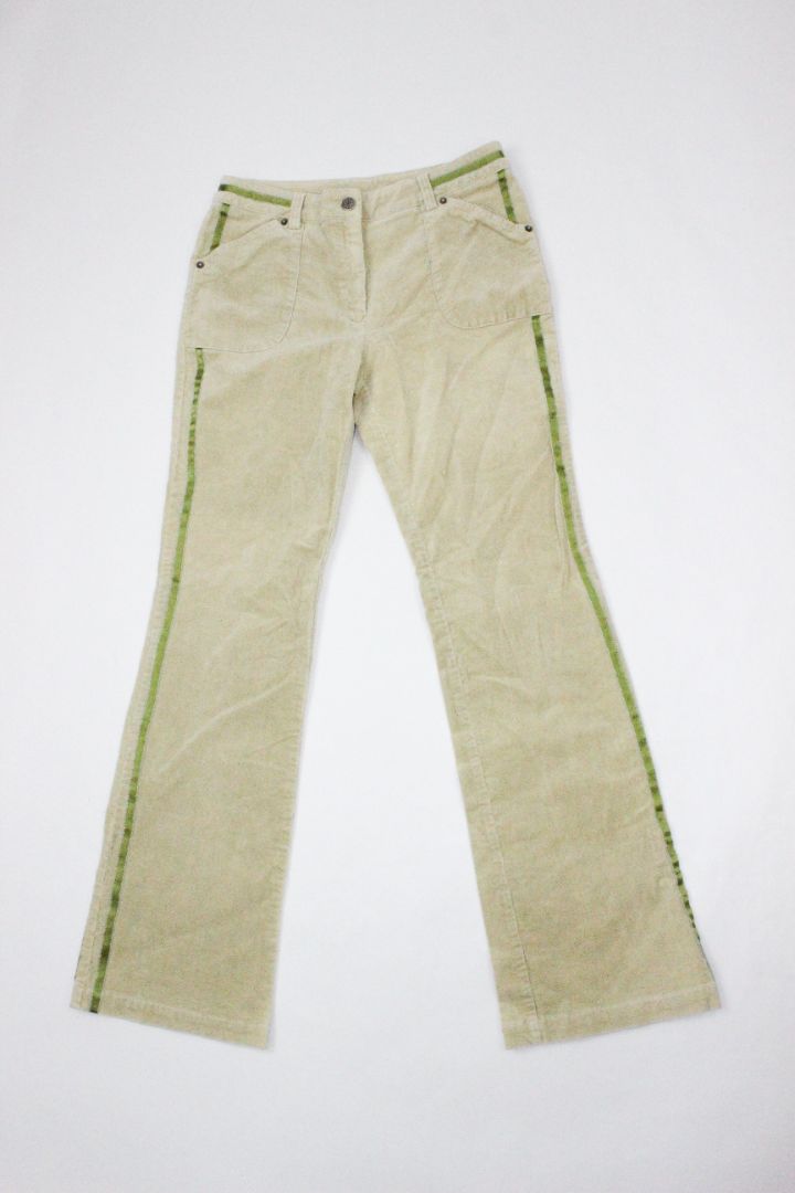 Y2K, PANTS, ROXY, BEIGE, L
