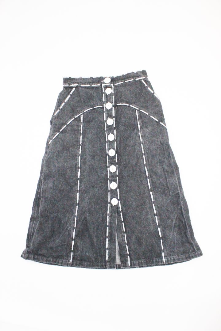 MIDI SKIRT, WORLD, XS