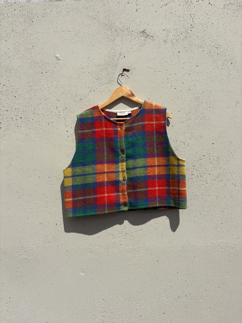 VEST, RUSTY BOURBON, S/M