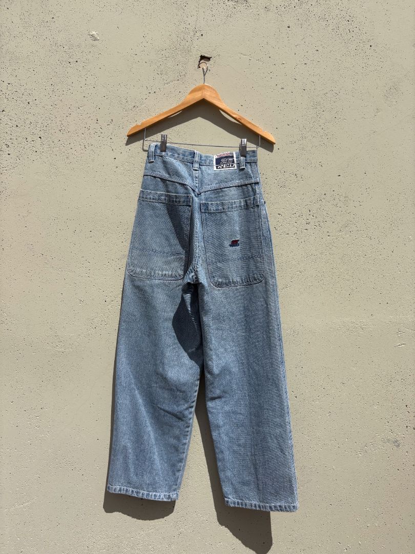 VINTAGE, JEANS, 26 RED, 8