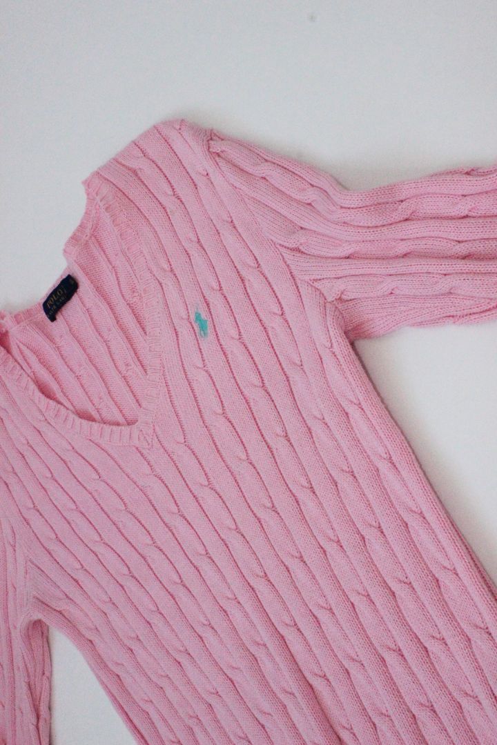 VINTAGE RALPH LAUREN — Cable Knit