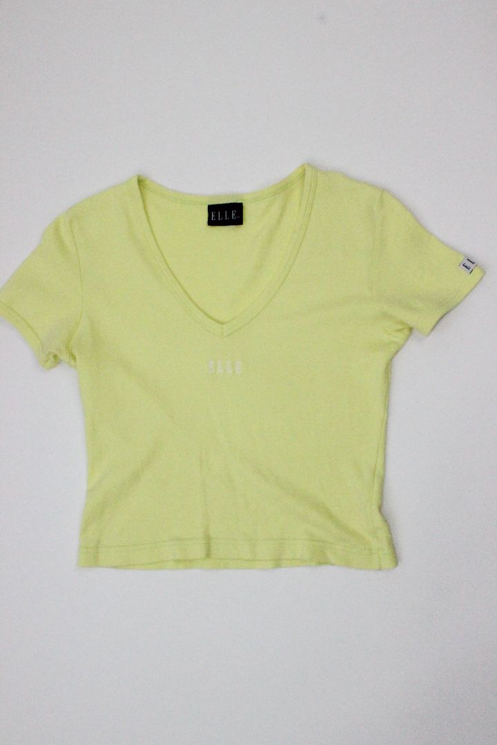 VINTAGE ELLE —Baby Tee
