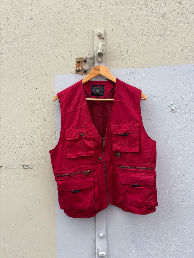VINTAGE, VEST, ADIDAS ADVENTURE, L