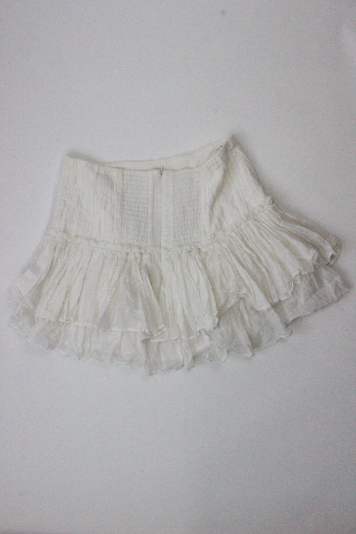 AJE — Ruffle Mini Skirt, 12
