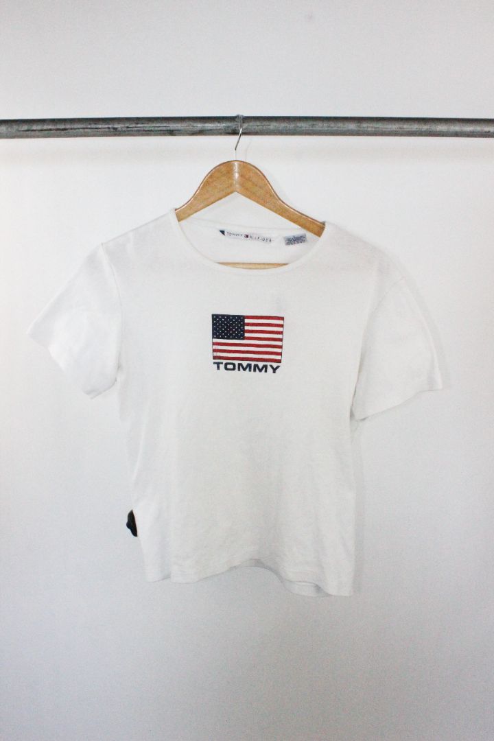SS TEE, TOMMY HILFIGER, L