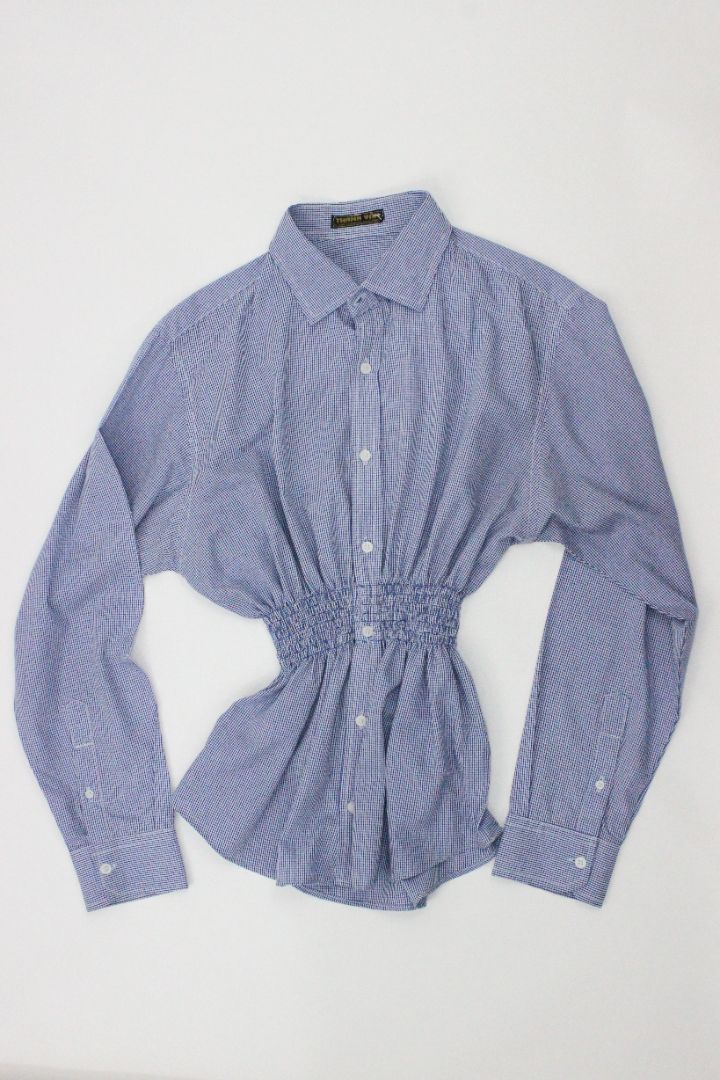 REWORKED — Shirred Blouse