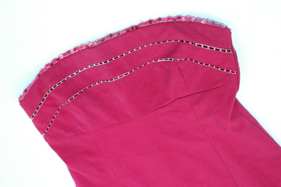 VINTAGE PAGANI — Strapless Dress, 12