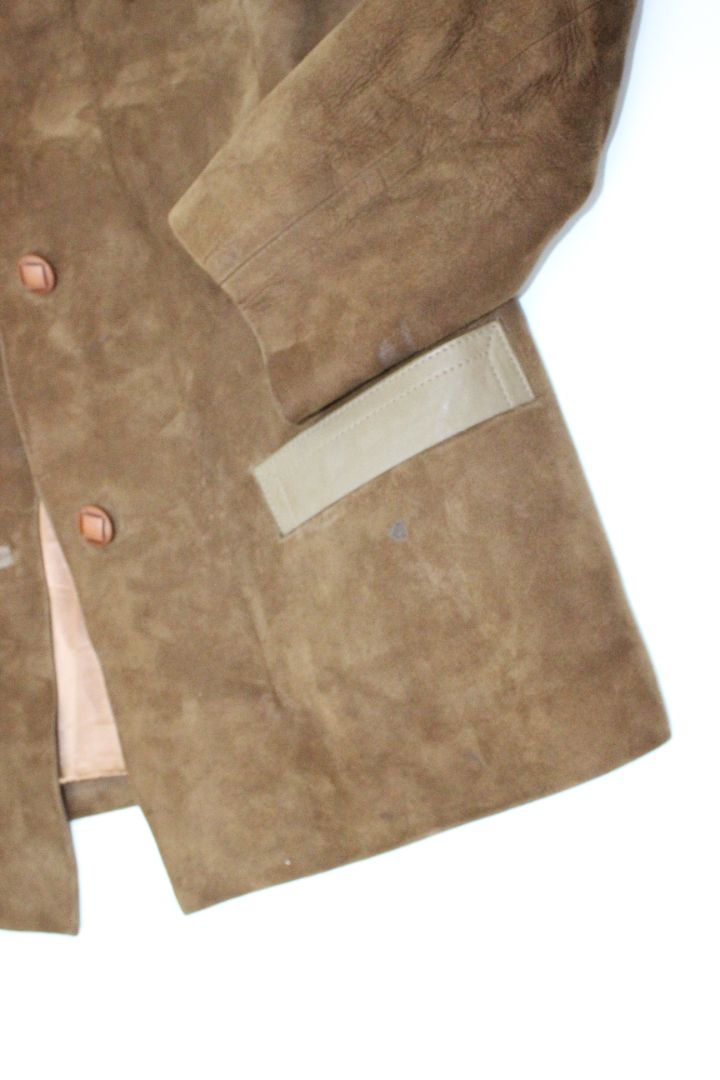 VINTAGE — Leather Jacket, M