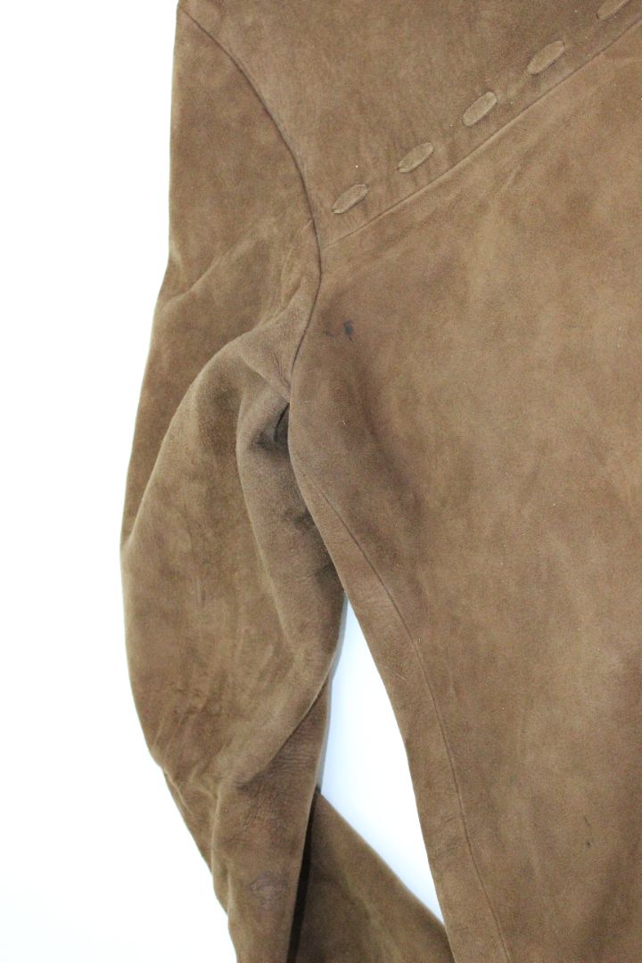 VINTAGE — Leather Jacket, M