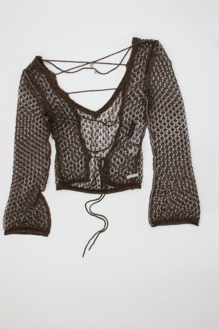 HOUSE OF SUNNY — Mesh Top, 6