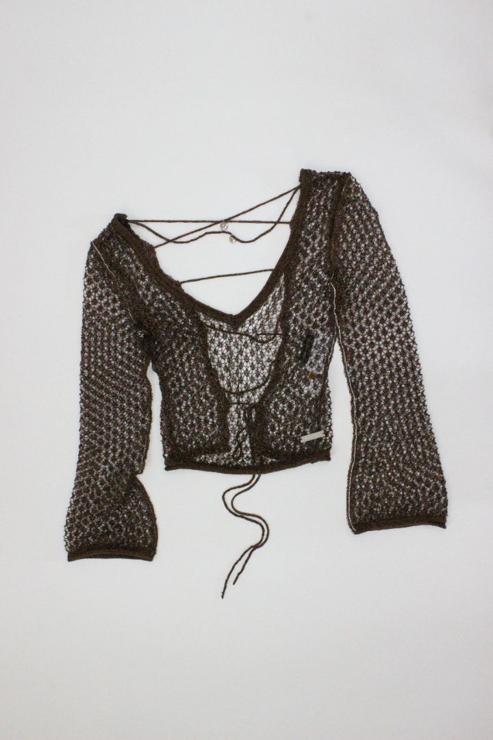 HOUSE OF SUNNY — Mesh Top, 6
