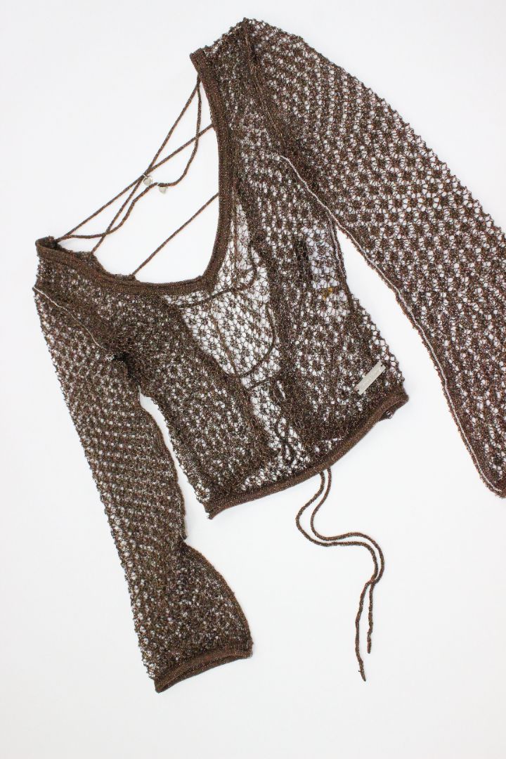 HOUSE OF SUNNY — Mesh Top, 6