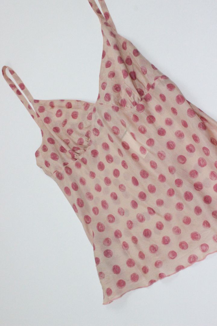VINTAGE —  Silk Cami, 10