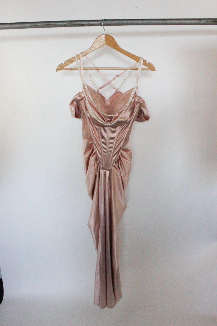 MIDI DRESS, LACE MADE, M