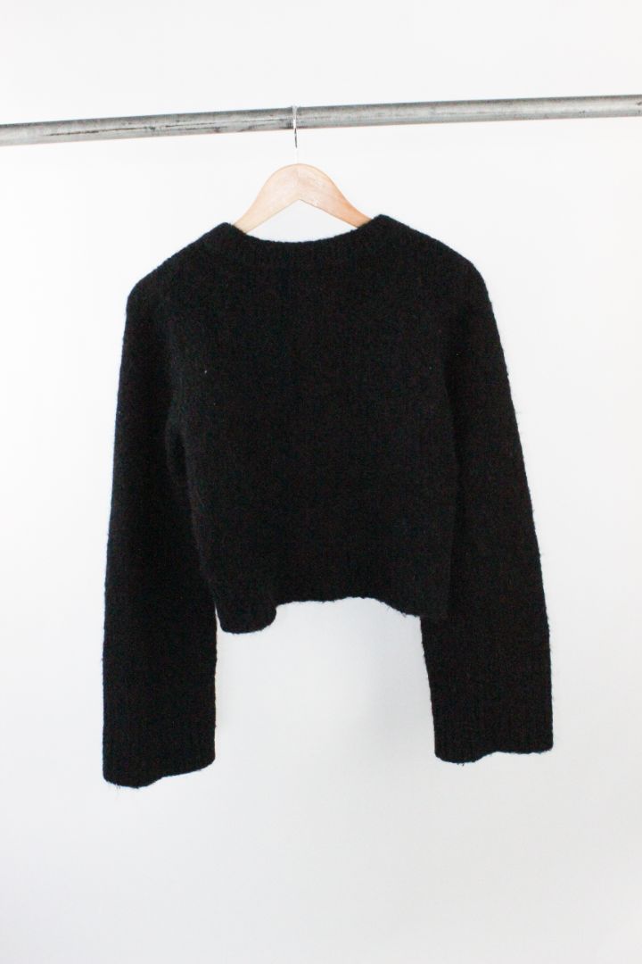 KNIT, CLEA, BLACK, M