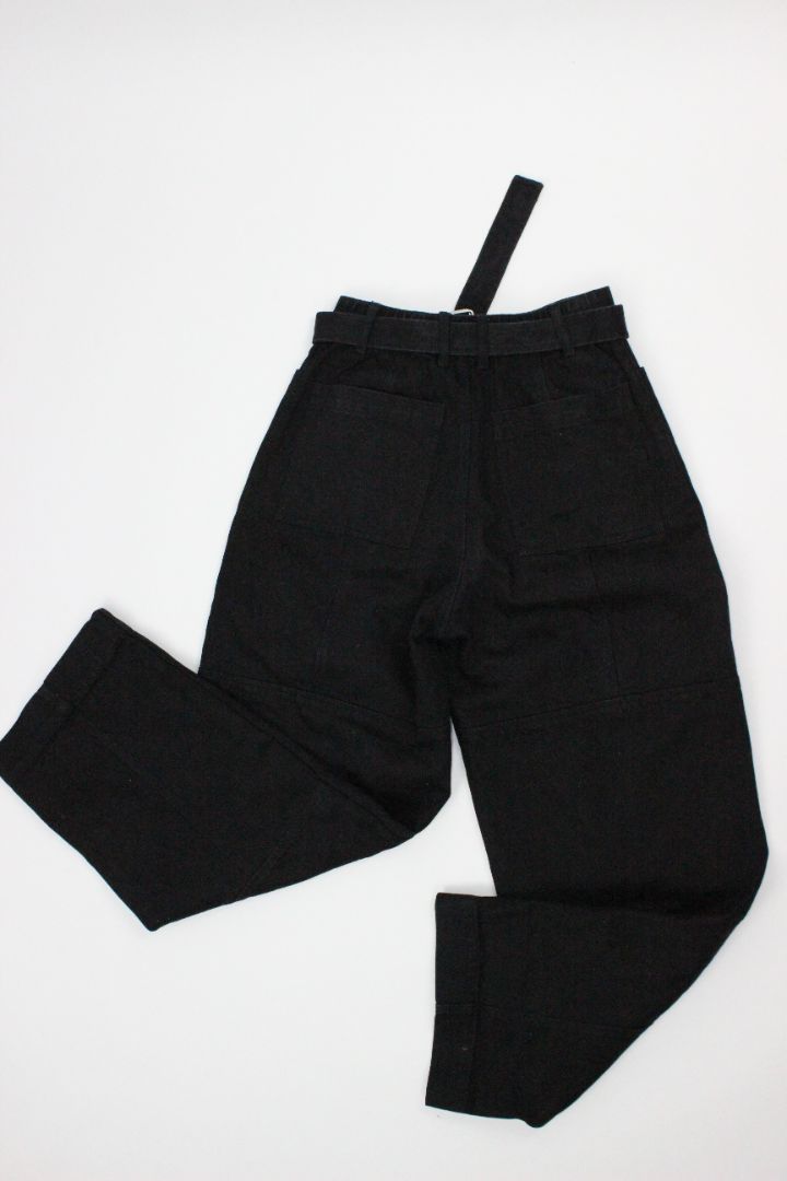 PANTS, KOWTOW, BLACK, XS
