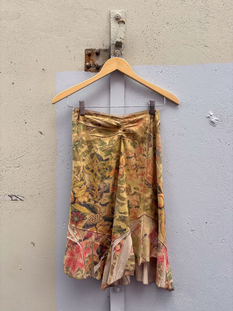 VINTAGE, MIDI SKIRT, S