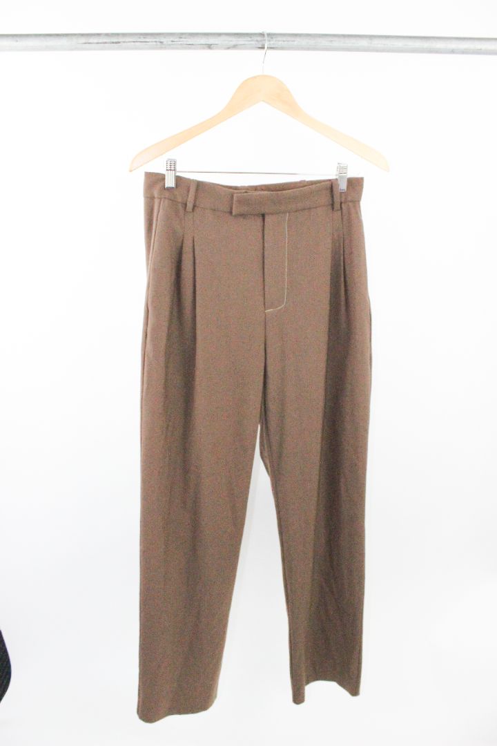 PANTS, SIR, BROWN, 10